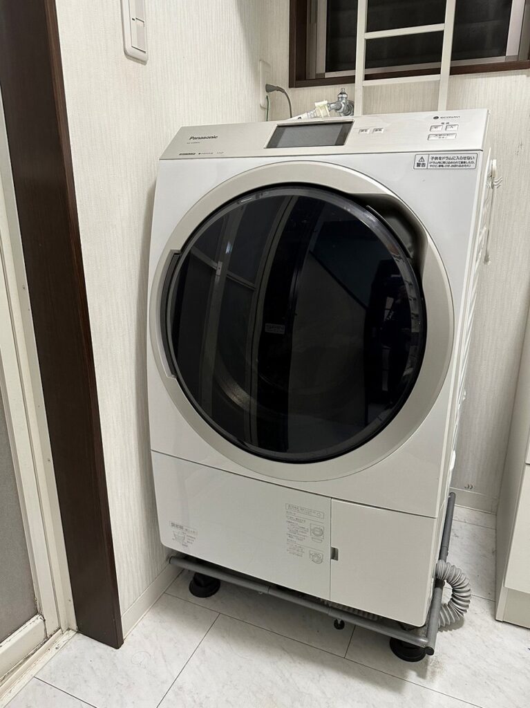エラーH35　パナソニックドラム式洗濯機